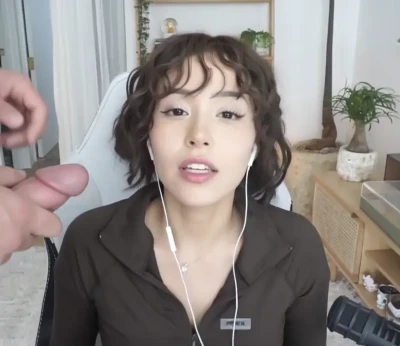pokimane - ..until you get to my butt..then you should kiss right underneath