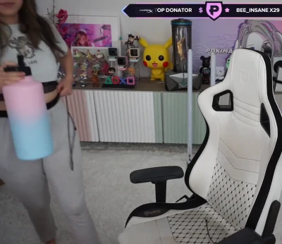 pokimane - Got messy while filming my latest video ;p