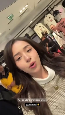 pokimane - Feet on public display and if people stare Idc I give ZERO FUCKS