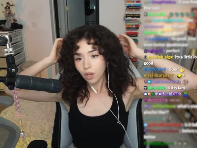 pokimane - Naked balcony fun swipe for vid