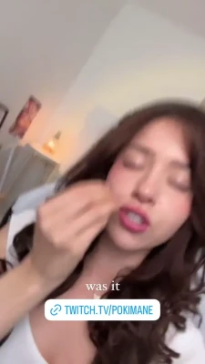 pokimane - Hey guys miss you love you 😘 I’ll be in Lauderdale tomorrow