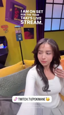 pokimane - Сan you resist me naked?))
