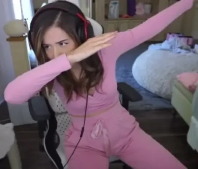 pokimane - Annie loves hanging out around the house like this haha, we hope you