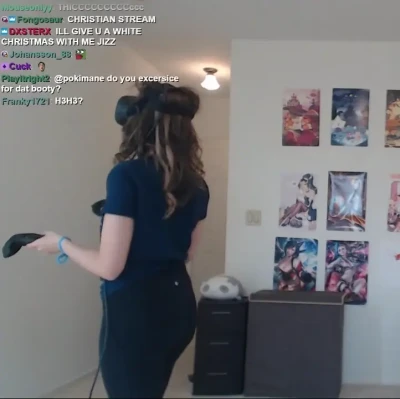 pokimane - TIP HERE OR DM ME FOR ACCESS😍🥳 59 minutes of me having the