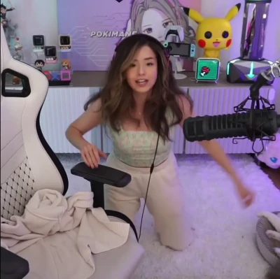 pokimane - I wonder if @kc90001 will ever let me me cum 🥵