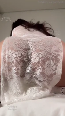 xxapple - milky 💦 who wants to slide in?