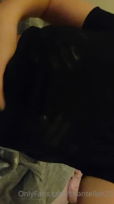 chantelleh2233 - I think I left a butt print on the window.