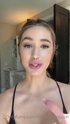 natalieroush - full clip with my transparent dildo