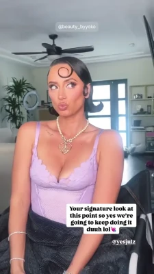 yesjulz - When the workout burns just right! Cleavage, pits, sexy lips, sports