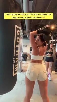 yesjulz - Bursting right out of this sports bra 🤤