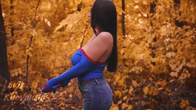 louisakhovanski - #dulceyjohn #bigboobs #fyp bouncing open legs dildo in pussy
