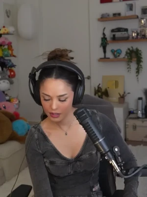 valkyrae - Wet, horny and vulnerable