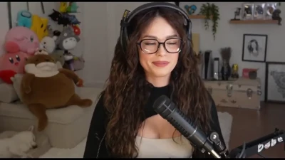 valkyrae - Imagine yourself being lucky enough to sit behind me and give my