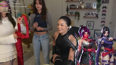 valkyrae - Finger it, smack it, pet it, pinch it, squeeze it, lick it, fuck it,