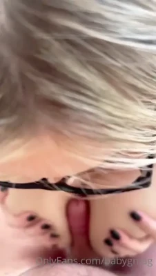 krissyspaulding - Here's a video where I enthusiastically give a blowjob to completion.