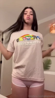 kawaiisofey - A little bit more dressed today   but you can see my pussy like I m