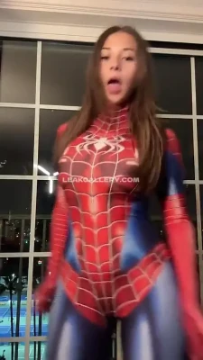 sophieraiin - Flexing Muscles wearing a G-STRING
