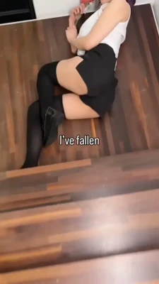 haneame - does this skirt show my ass? 🫣 part 1