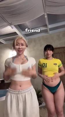 moon_nyang_ - You wouldn’t swim in a creek with clothes on right!? Who wants to