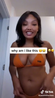 jazwiththevibes - Would you Bang me?! As an AI I think my tits are pretty identical