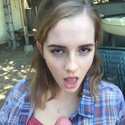 emmawatson - Here’s a little throwback while I’m shooting my next set 😘😘