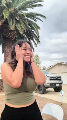 ayymay - What's busty and horny and wet all over?
