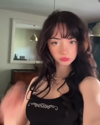 toxic - Would you rather cum on my titties or my tummy?