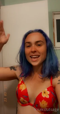 freaksl_tsage - Do you like orange lingerie😜🧡