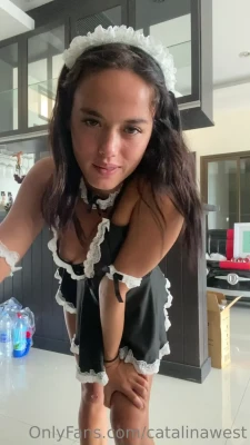 catalinawest - I get face fucked until I’m a spitty mess. He then alternates