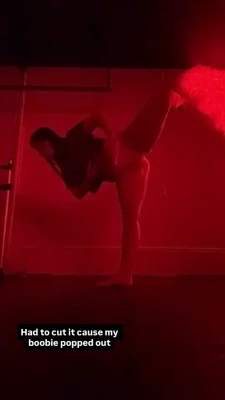 mikailadancer - special treat for my squished feet fans 💙 oh, and I guess if you