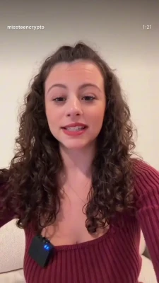 missteencrypto - A 9:50 full length video in my much desired rainbow see-thru one