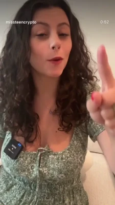 missteencrypto - Make sure to UNLOCK new video in your DMs and send me your cum shot