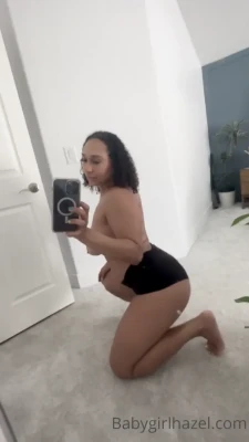 hazelsvip - Shaking my tits oiled up for you