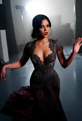jennaortega - Trying to make it to my time New years but im fading lol