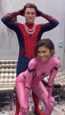 zendaya - Post wrestling spa time