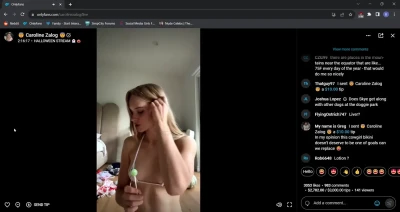 carolinezalog - Slo mo titties for the win
