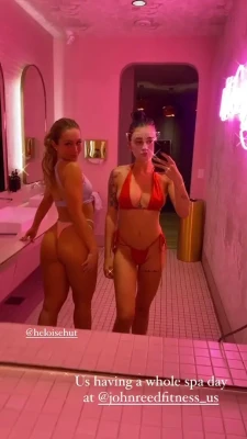 heloisehut - the aftermath of the squirt video i posted 👉🏻👈🏻
