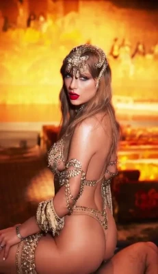 taylorswift - it's too hot for clothes today 🌞🌞🌞