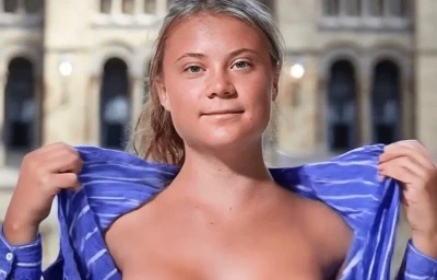 gretathunberg - One of my most popular videos. High energy bouncing, shaking, and