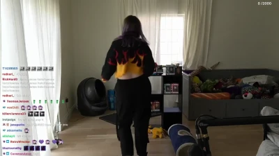 justaminx - Anal Riding my Huge Beautiful Mystic to the base 💖