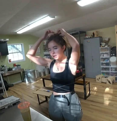 maya_higa - Good evening about today work out