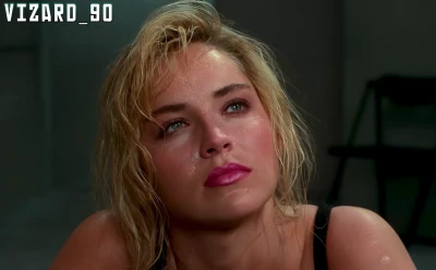 sharonstone - Ripped Fishnet & Oiled Ass Dildo Ride 15:55 👉🏻watch me rip
