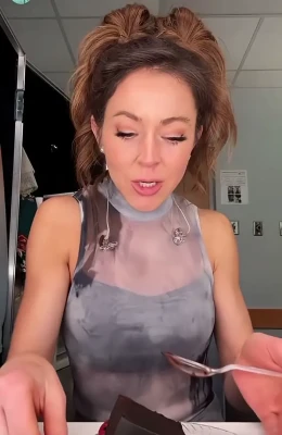 lindseystirling - Dressed like a slut to make his cock hard🤤