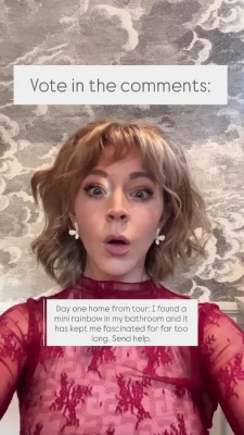 lindseystirling - taking in the morning sun  (while plugged for Daddy)