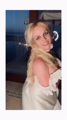 britneyspears - For hump day, I may or may not be snapping some content with this
