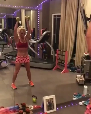 britneyspears - It was so fun to hop on this big boy… I love how I look riding him