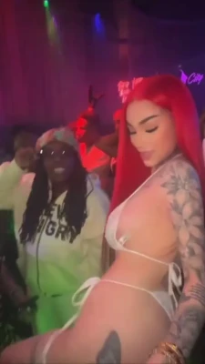 bhadbhabie - Is it true what people say That pink makes the boys wink