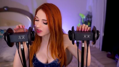 amouranth - I love gagging on your cock daddy
