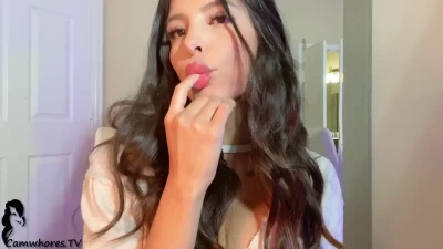 skylerlo - Jerking on the floor and playing with my hard girl cock 🍆