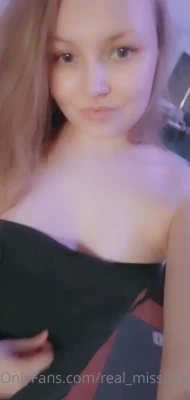 real_missbanana - Happy New Year 🎆  Trying on a new dress 👗  You should come help